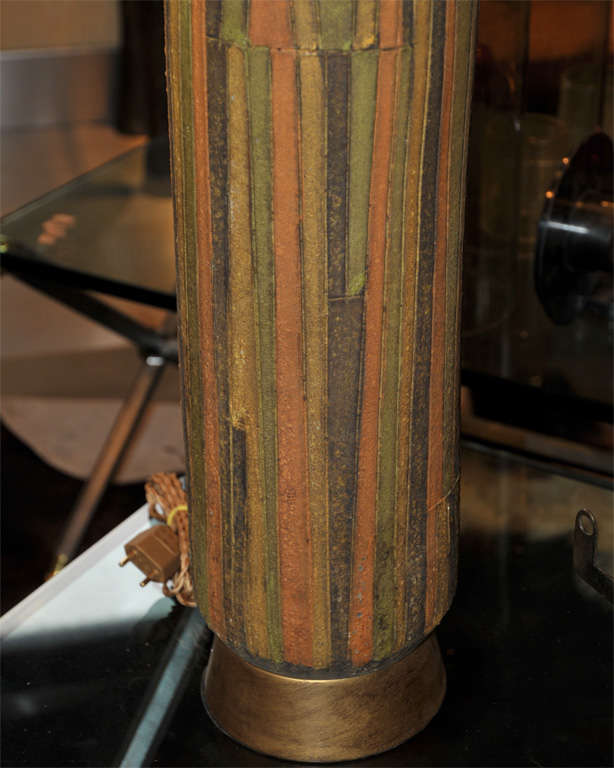Lampe en céramique de Vallauris 1950-1960 en vente 3