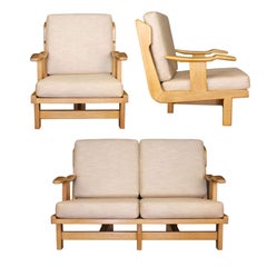 1950s Living-Room Suite by Guillerme et Chambron