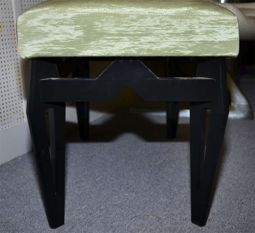 Pair of Italian 1950s Stools For Sale 1