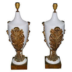Huge Pair of Ceramic Lamps Huge Pair of Ceramic Lamps