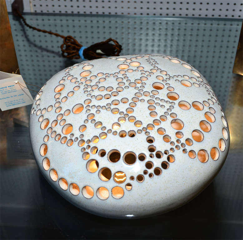 1960's ceramic lamp