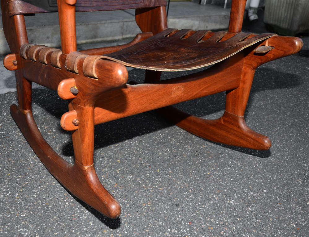 Rocking Chair In Mahogany 4