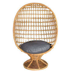 Vintage Mid-Century Egg Shaped Chair