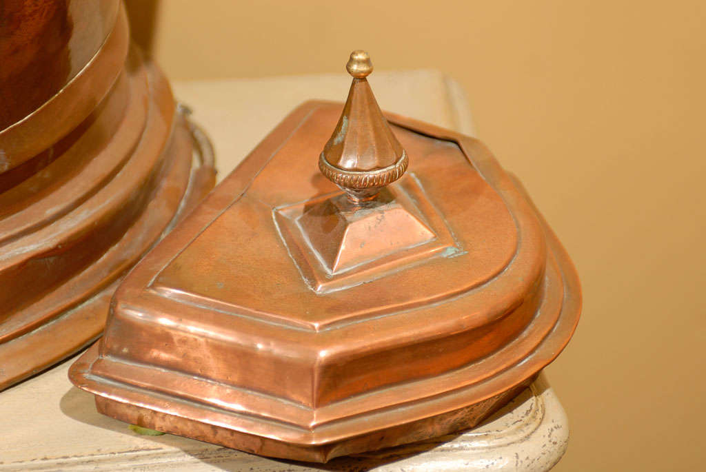 Old French Copper Lavabo For Sale 2