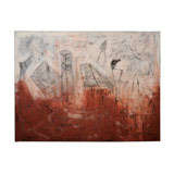"Chaotic" Acrylic Painting by Contemporary Artist Ana Santos