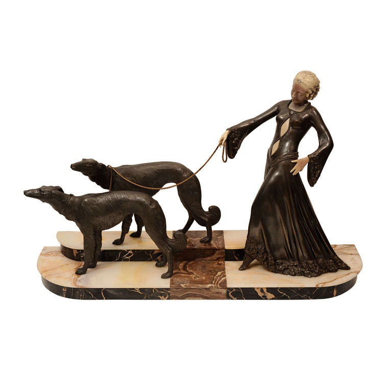 Art Deco Bronze Sculpture by Georges Gori