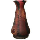 Art Nouveau Cranberry Red Vase by Daum, Nancy 10