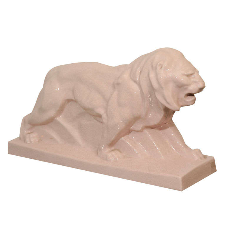Ceramic Lion For Sale