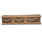Antique Painted and Gilt Wood Plinth