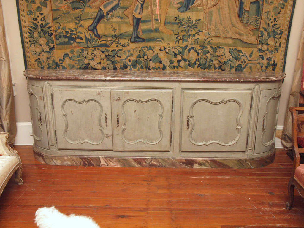 Painted Louis XV Style Buffet