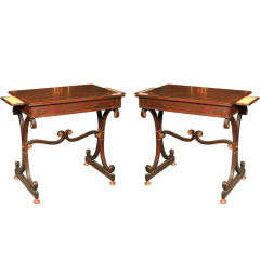Pair of George III Style End Tables
