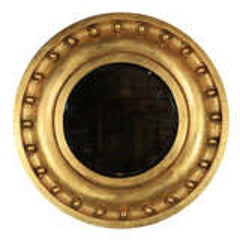 Gilded Antique Circular Mirror 7