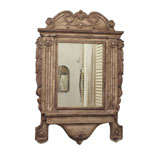 Impressive Italianesque Painted Mirror with Pediment (5 ft.)