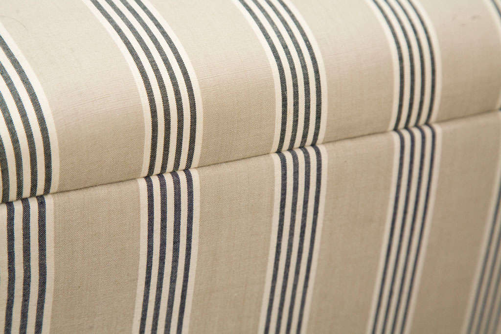 An English Upholstered Ottoman or Bench, Circa 1870