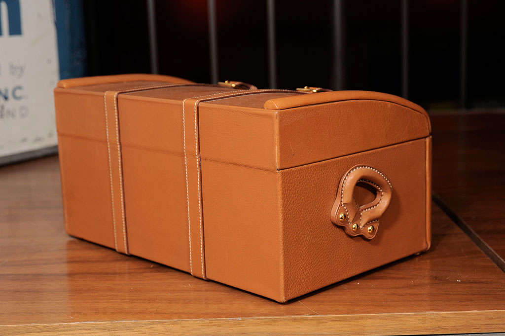 hermes steamer trunk