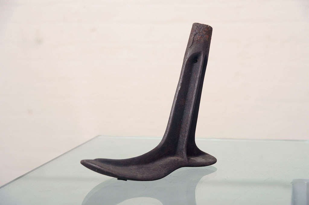 antique cast iron shoe forms