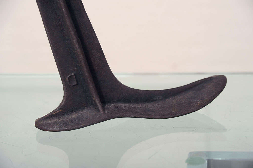 Antique Cast Iron Shoe Mold For Sale at 1stDibs cast iron shoe mold