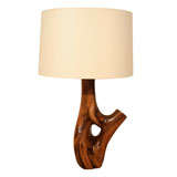 Olivewood Table Lamp
