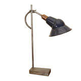 Blue Shade Industrial Lamp
