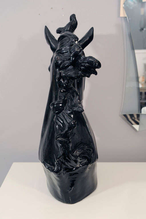 1970's Italian Porcelain Horse Sculptures 1