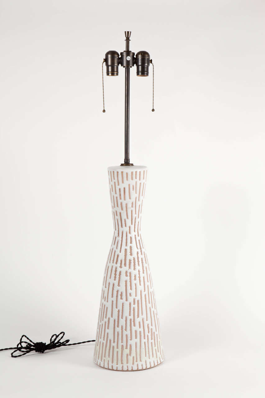 Italian Ceramic Table Lamp by Raymor 2