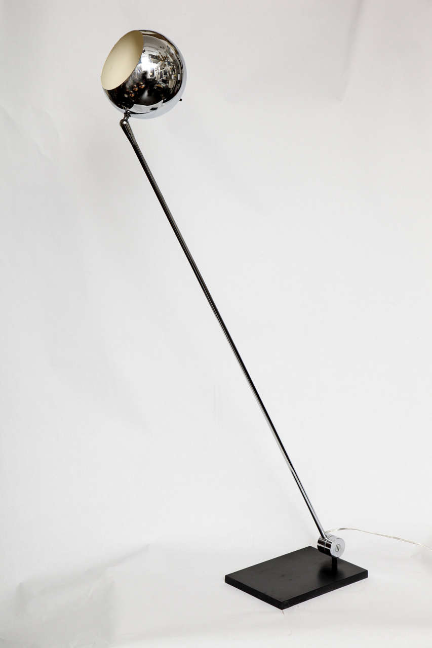 Mid-20th Century Pair of 1960s Articulated Floor Lamps by Sonneman