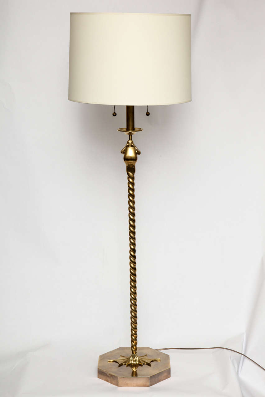 1940s floor lamp