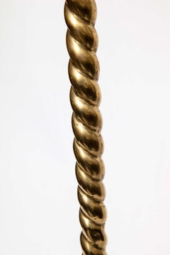 Floor Lamp Art Moderne stylized frog brass 1940's