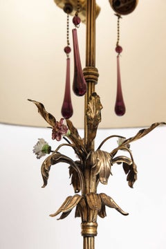 Floor Lamp Art Deco brass 1920's