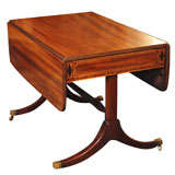 Antique English Regency pembroke table. Mahogany.