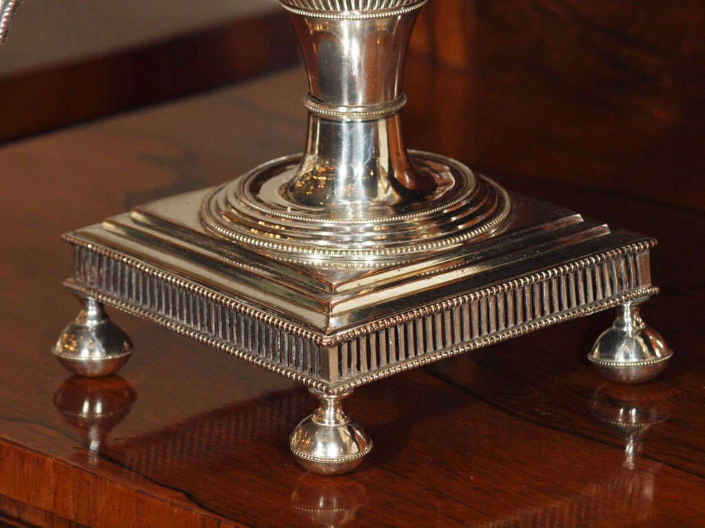 Antique English Sheffied tea urn 4