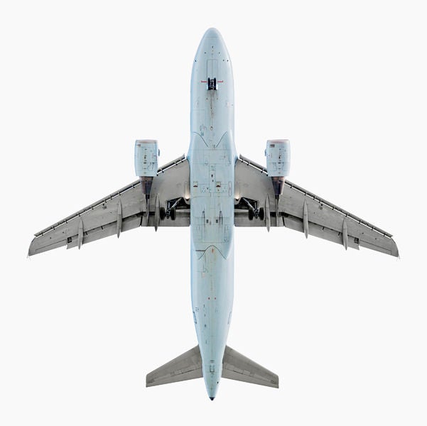 Jeffrey Milstein Color Photograph - Air Canada Airbus A319