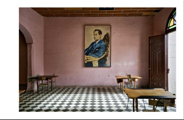 Chess Parlor, Camaguey - Photograph by Jeffrey Milstein