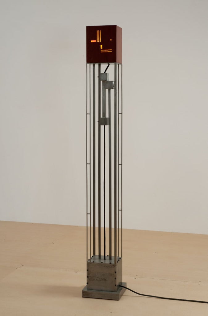 Douglas Fir Top Lamp #1 - Sculpture by David Lynch