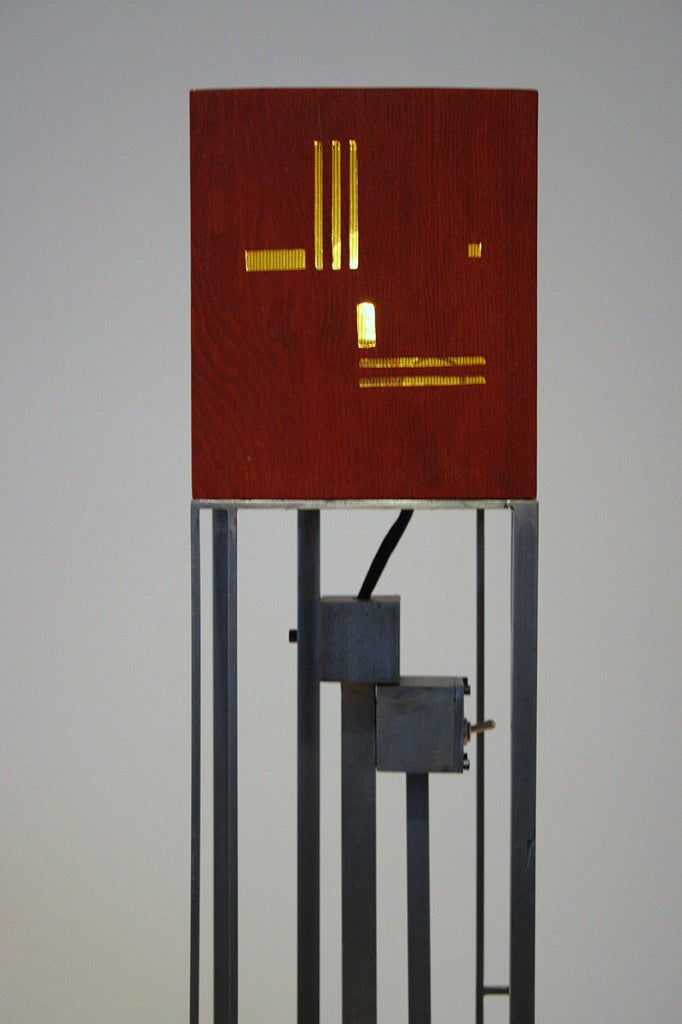 Douglas Fir Top Lamp #1 For Sale 1