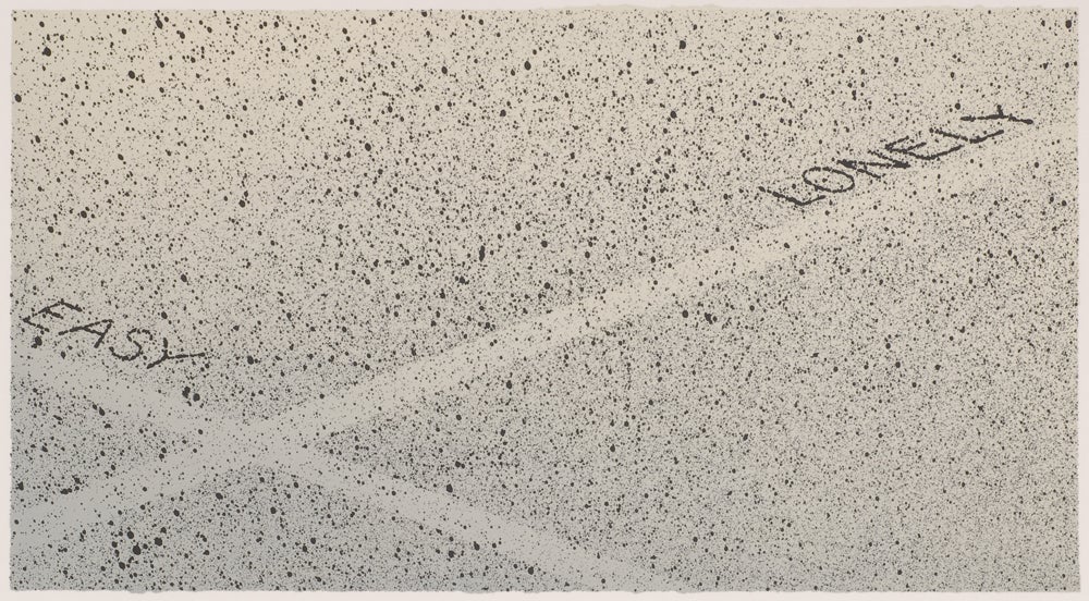 Intersecting Streets - Print by Ed Ruscha