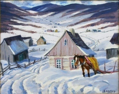John Douglas Lawley Landscape Painting - In Charlevoix Country