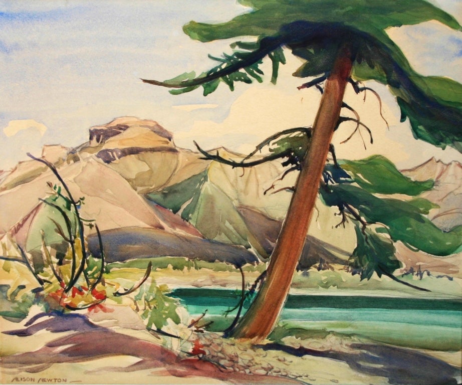 Edge of the Rockies - Art by Alison Newton