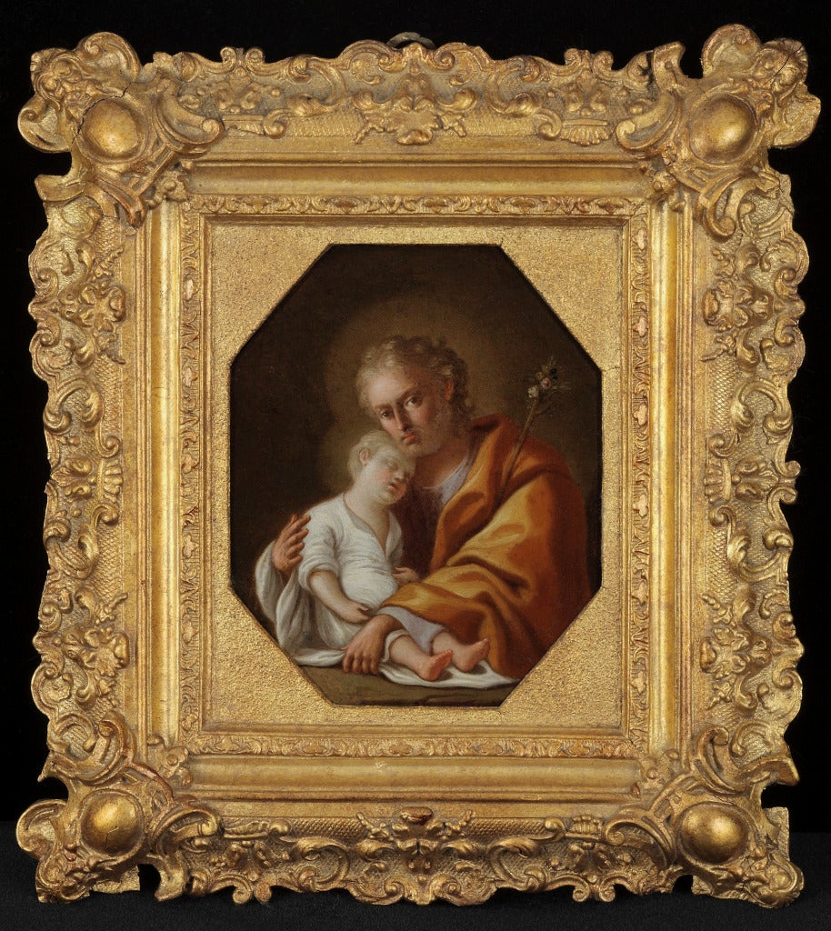 Joseph Holding the Christ Child