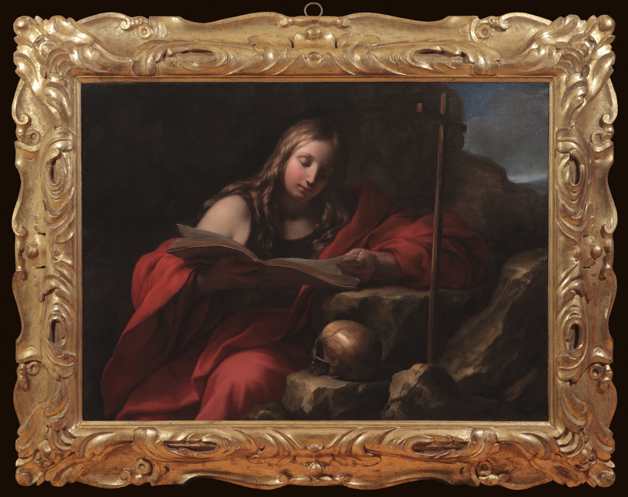 The Penitent Magdalene - Painting by Onorio Marinari