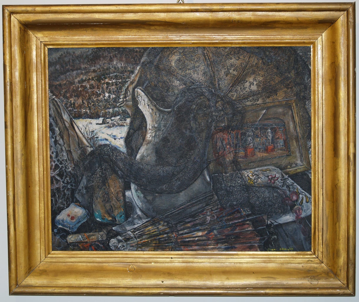 There Comes A Time - Painting by Ivan Albright