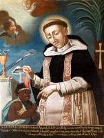 Saint Luis Beltran Baptizing a Native Prince 12