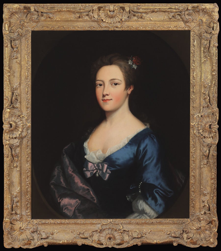 Nathaniel Hone the Elder Portrait Painting - Portrait of Mary Edwards