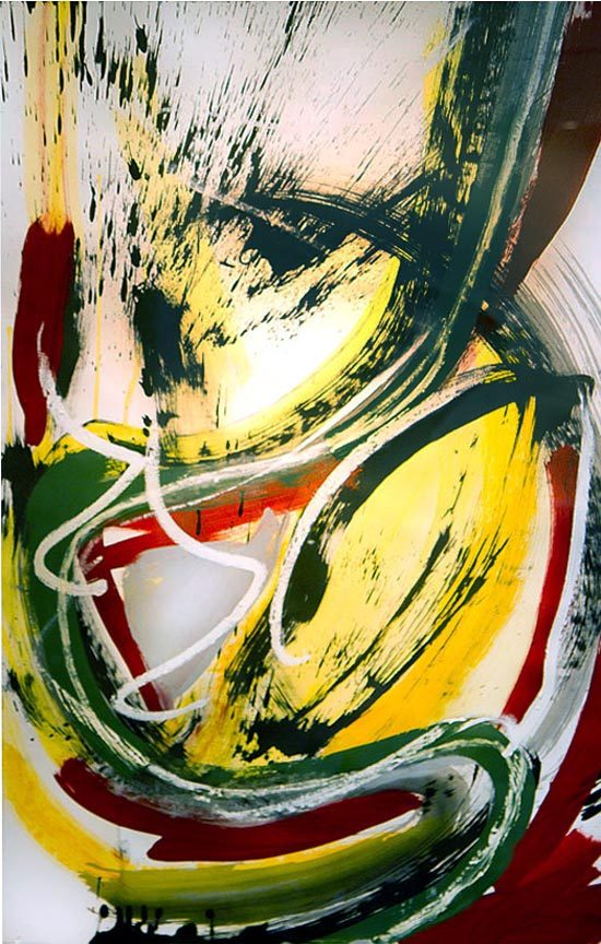 David Einstein Abstract Painting - Untitled