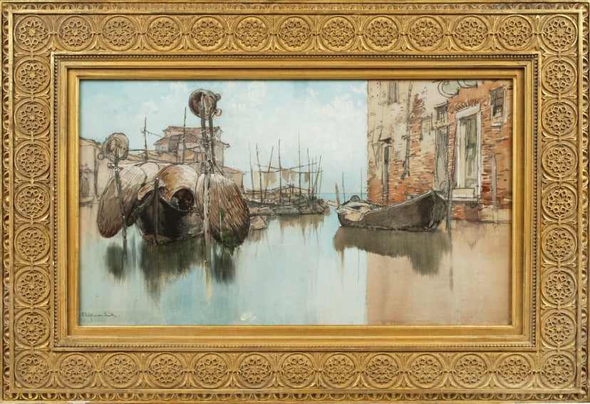 Venetian Morning - Painting by Francis Hopkinson Smith