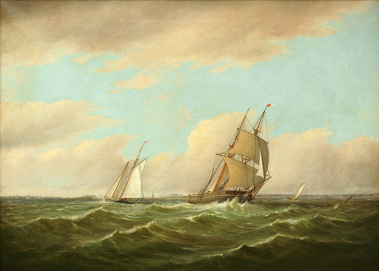 Charles Henry Gifford New Bedford Harbor For Sale at 1stDibs
