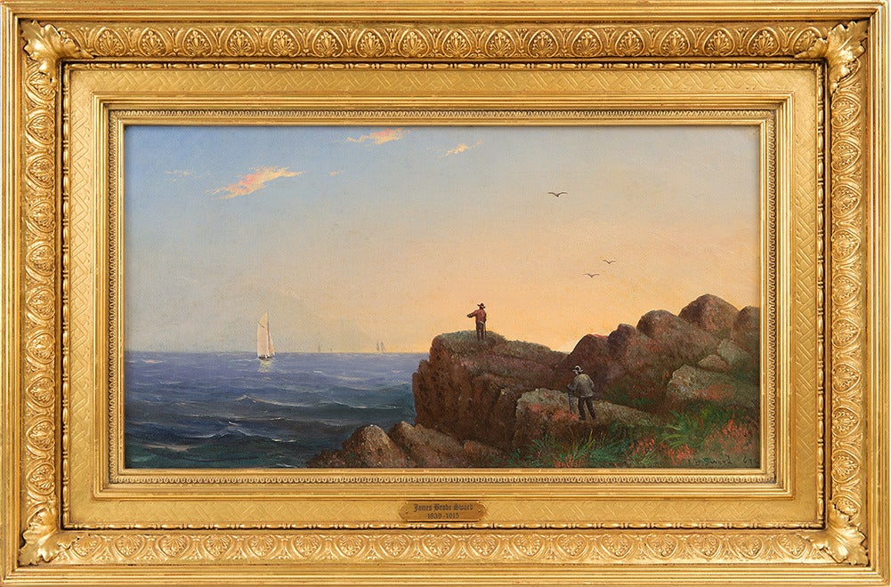 Coastal Scene - Painting by James Brade Sword