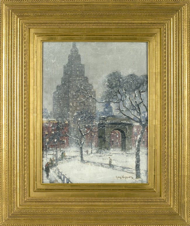 Winter, Washington Square Park For Sale 1
