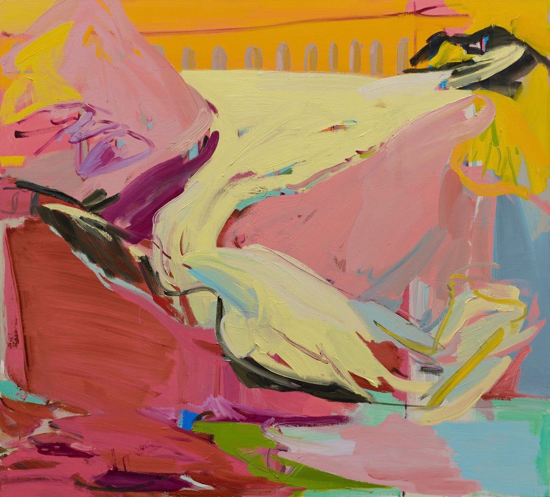 Sarah Awad Landscape Painting - Untitled (Glacier V)