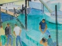 Boat Workers, Sausalito
